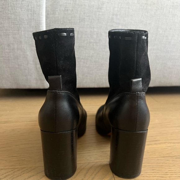 Aquatalia Black Boot Heels - Picture 5 of 5